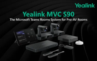 Yealink MVC S90: The Microsoft Teams Rooms System for Pro-AV Rooms